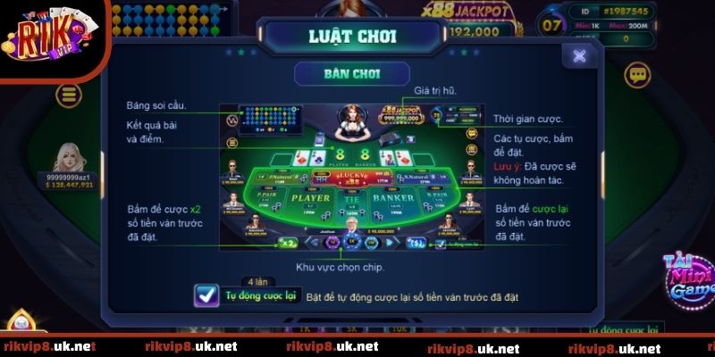 Bài Baccarat là trò chơi thu hút nhiều người chơi tham gia trải nghiệm