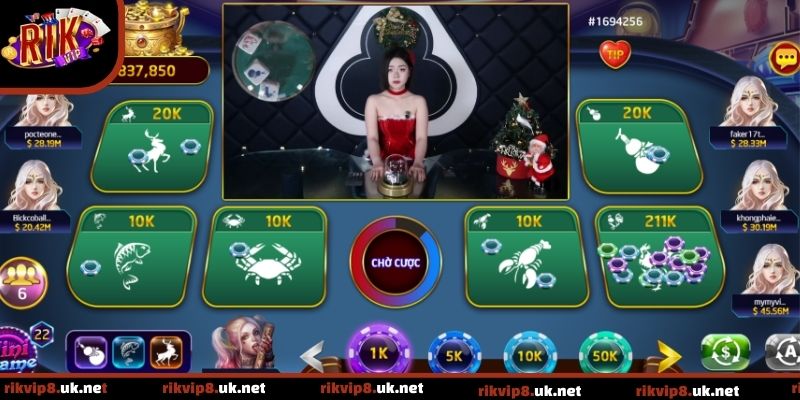 Bầu Cua Livestream sử dụng công nghệ livestream tiên tiến