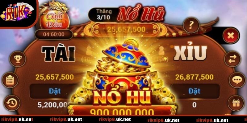 Nổ Hũ Rikvip: Giải trí hấp dẫn với cơ hội trúng thưởng lớn