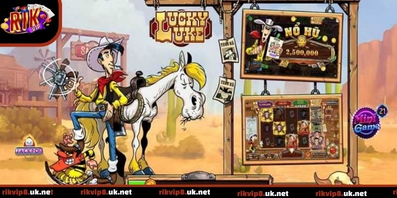 Quay hũ lucky luke Rikvip: Trải nghiệm slot viễn Tây 2026